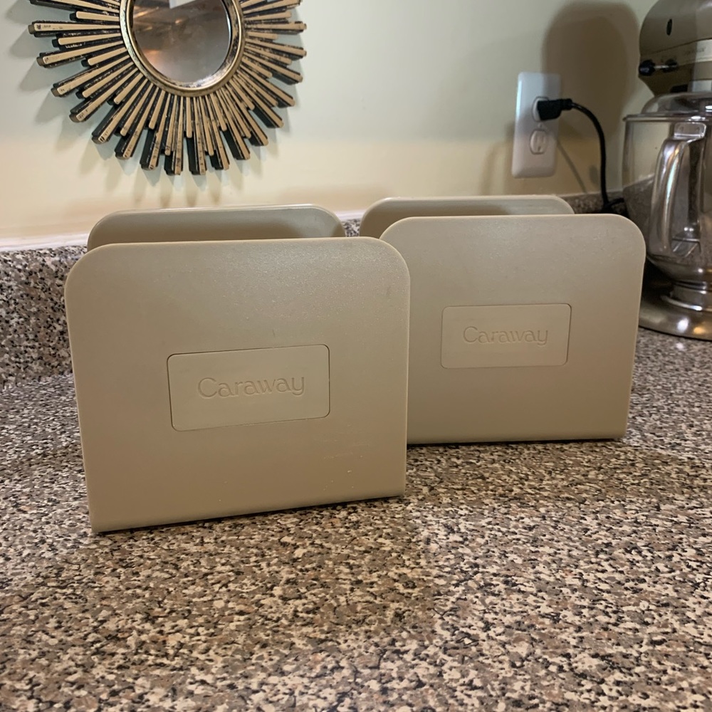 Set Of 2 Caraway Cookware Magnetic Stands Pan Holders Organizers